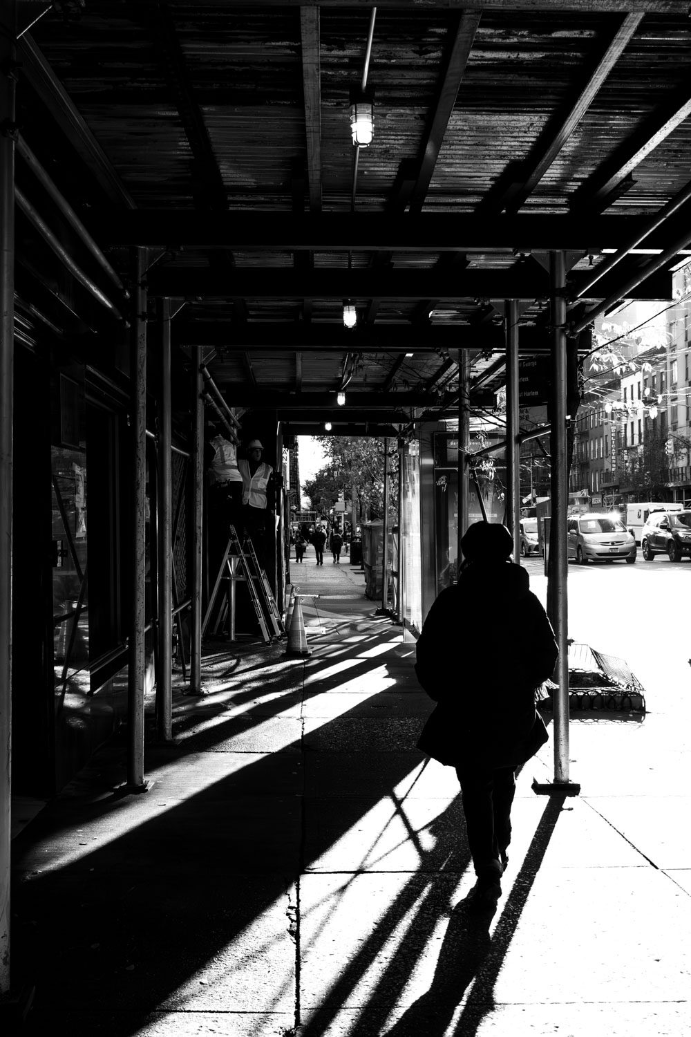newyork skyline street view modern minimal usa